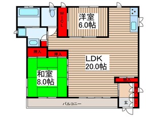 戸塚５丁目戸建の物件間取画像